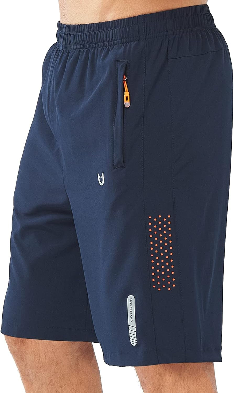 Men'S Athletic Running Shorts Gym Workout Shorts 7"/ 9"/ 5" Quick Dry Lightweight Sports Basketball Exercise Tennis