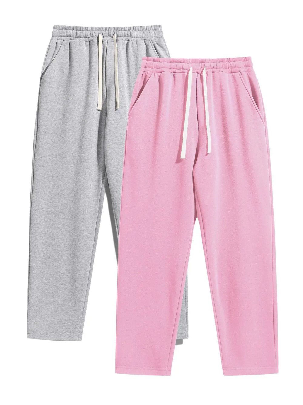 Men'S Drawstring Waist Sweatpants, Athleisure Style Regular Fit Pants with Pockets for Fall & Winter, Casual Men'S Trousers, Sports Bottoms, Casual Sporty Trousers