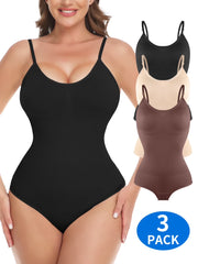 Shapewear Bodysuit for Women Tummy Control Body Shaper Snatched High Waist Body Suit