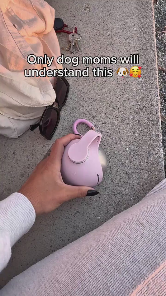Portable Dog Water Bottle with Bowl