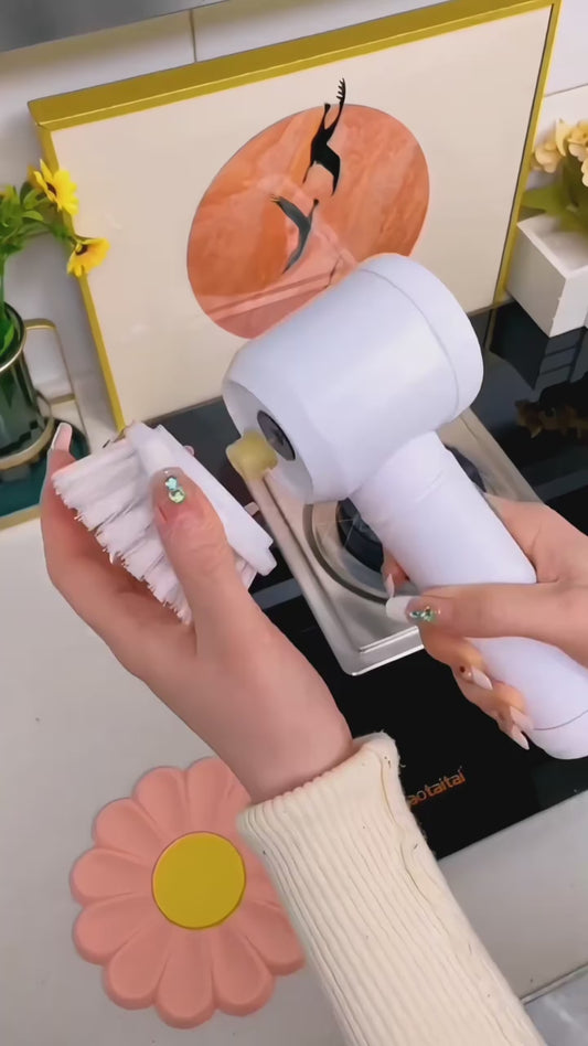 Electric Spin Scrubber Cleaning Brush